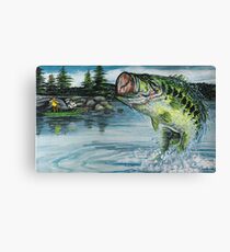 Bass Canvas Print