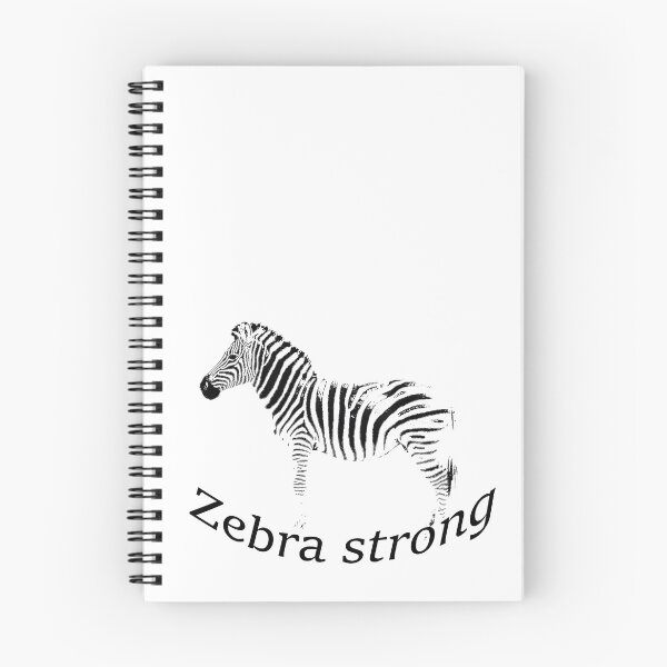 Item preview, Zebra Strong All Day Long designed and sold by Trendature Online .
