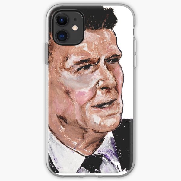 Ronald Reagan Picture Quote - What History Teaches iPhone Soft Case