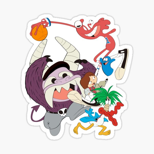 Welcome to Foster's Home for Imaginary Friends! Sticker
