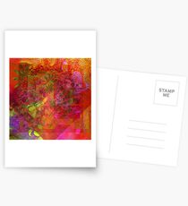 Card. Lovely Painting. Postcards