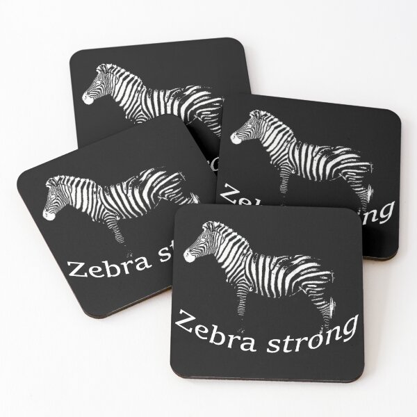 Item preview, Zebra Strong Every Day designed and sold by Trendature Online .
