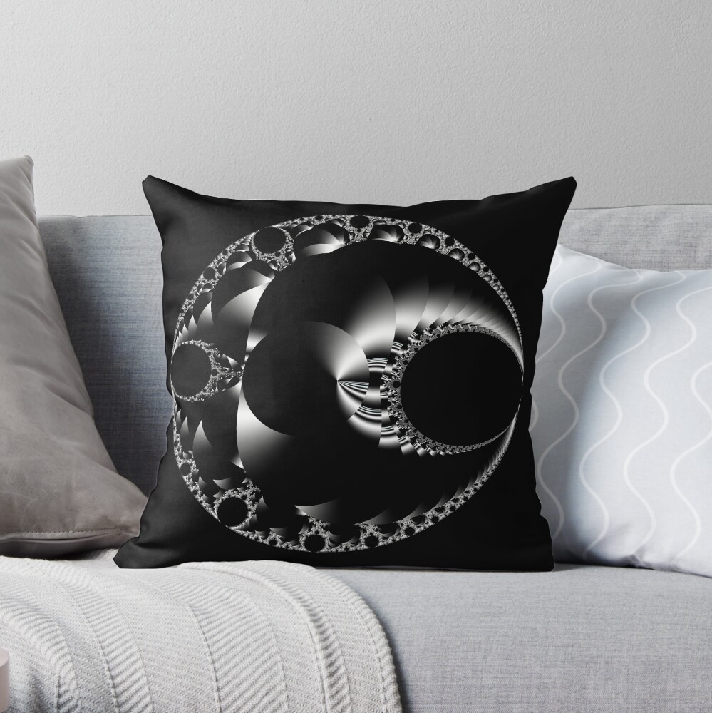 Mandelbrot 20190507-014 Throw Pillow