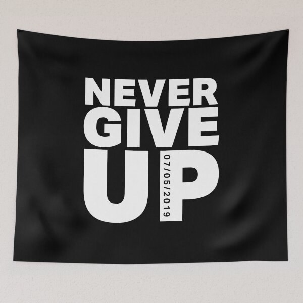 Item preview, Never Give Up designed and sold by DeadRight.