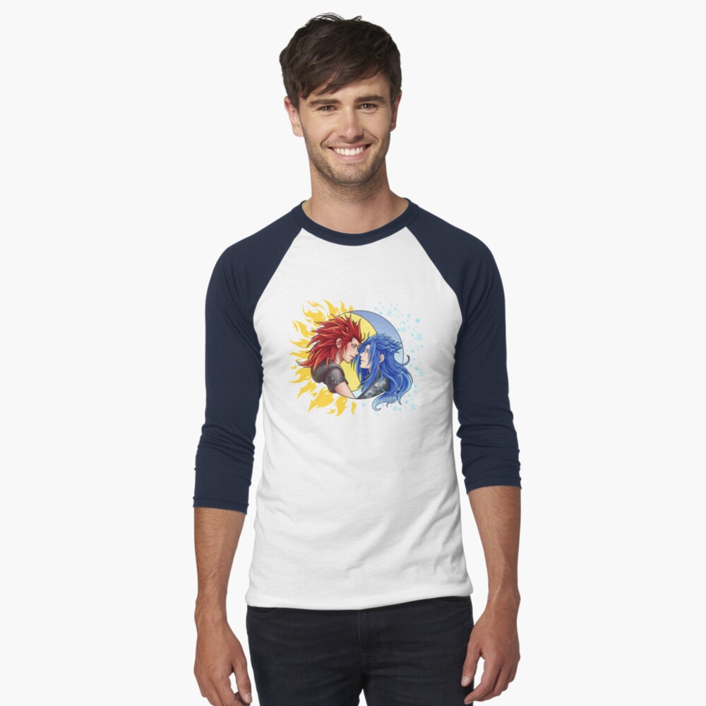 Vista previa del artículo con la obra «Camiseta ¾ estilo béisbol», diseñado y vendido por AmeNocturna.