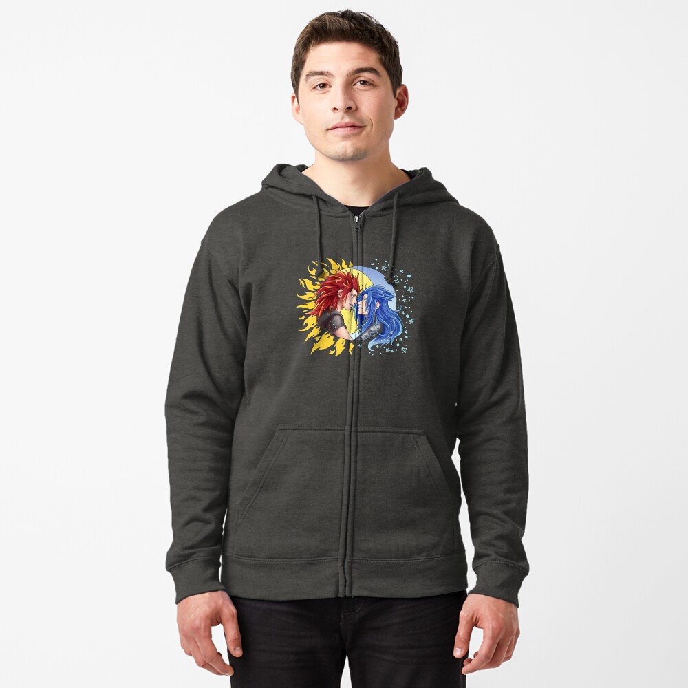 Vista previa del artículo con la obra «Sudadera con capucha y cremallera», diseñado y vendido por AmeNocturna.