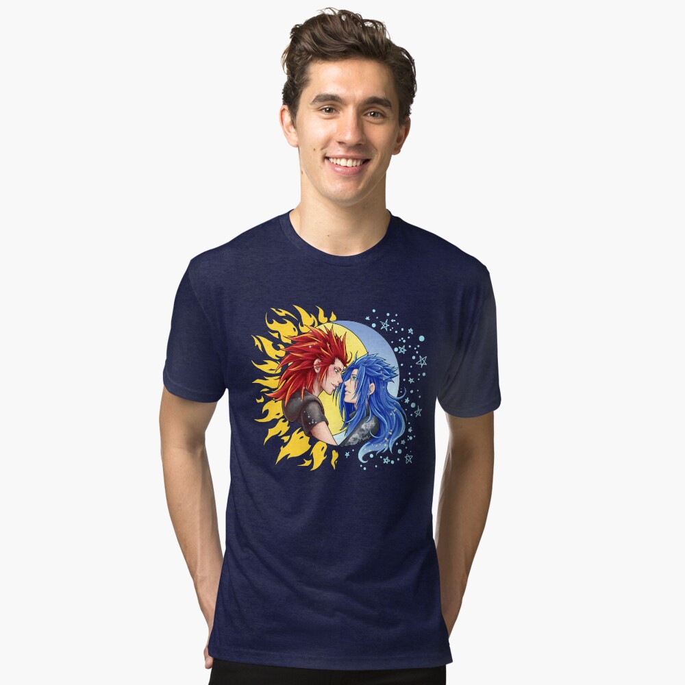 Vista previa del artículo con la obra «Camiseta de tejido mixto», diseñado y vendido por AmeNocturna.