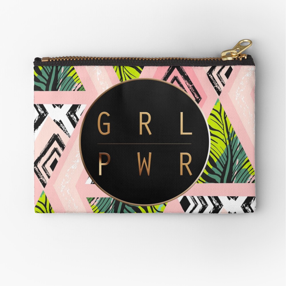 GIRL POWER Zipper Pouch