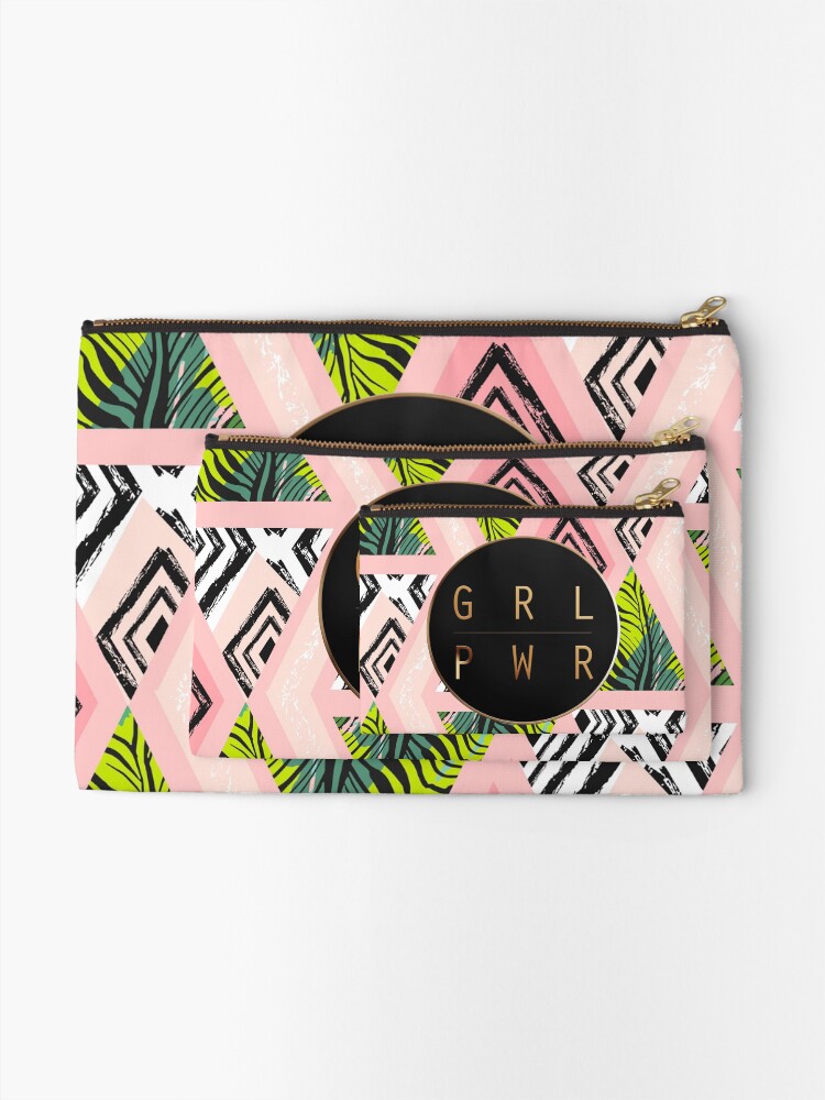 Alternate view of GIRL POWER Zipper Pouch