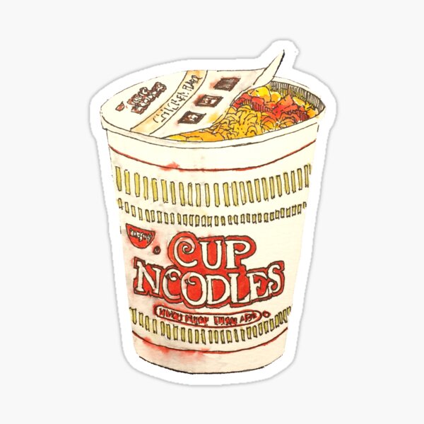 How to Draw Cup Noodles