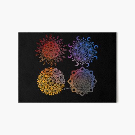 Vista previa del artículo con la obra «Mandala de la familia Seasalt», diseñado y vendido por Yruslex.