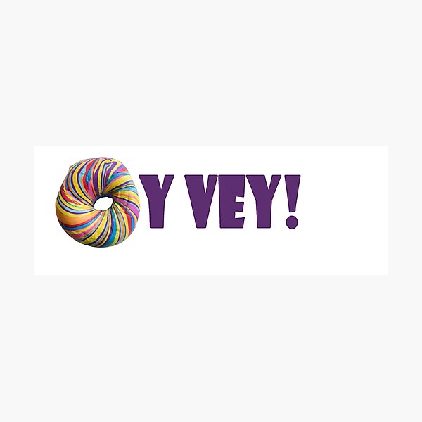 Item preview, Oy Vey Bagel designed and sold by Jennifer Moscovitch.