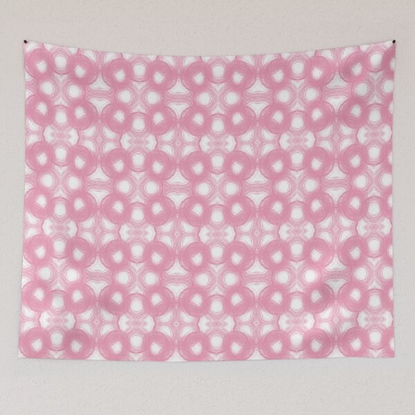 Item preview, Pink Conjoined Circles designed and sold by Ruth Palmer.