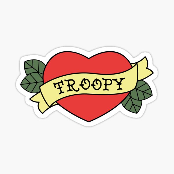 Troopy Love Sticker