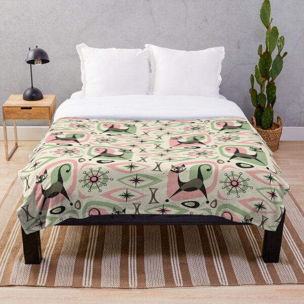Item preview, Mid Century Cat Abstract designed and sold by studioxtine.