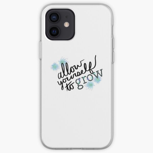 Allow Yourself to Grow Flower iPhone Soft Case