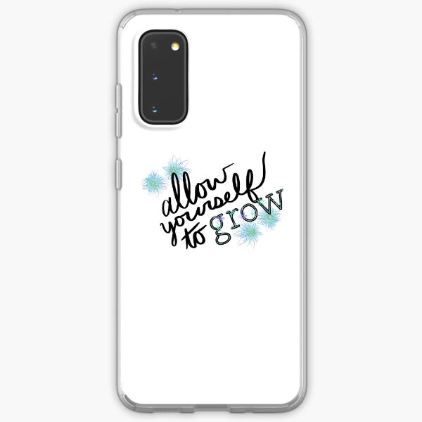 Allow Yourself to Grow Flower Samsung Galaxy Soft Case