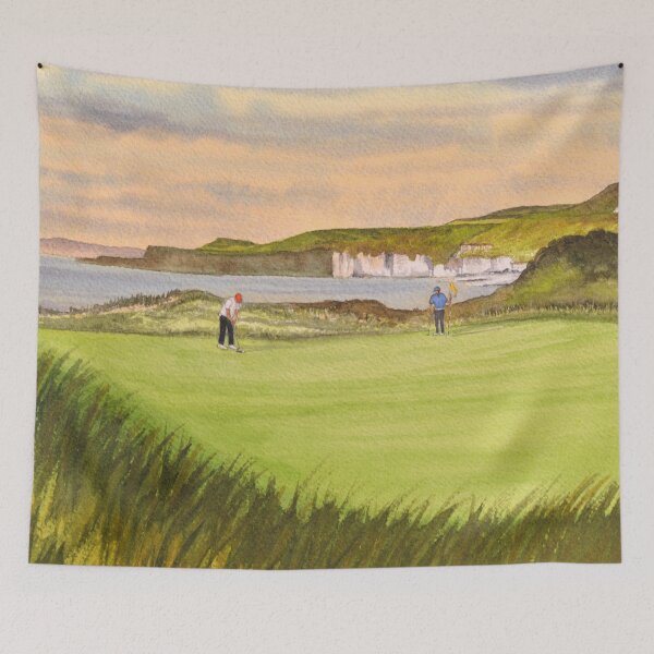 Item preview, Royal Portrush Golf Course 5th Hole designed and sold by William Holkham.