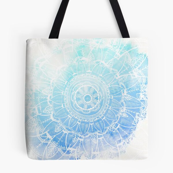 Item preview, Faded Blue Mandala designed and sold by Rosebudstudio Halsey.