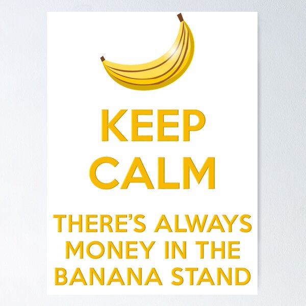 Item preview, KEEP CALM BANANAS designed and sold by Jessica Kelly.