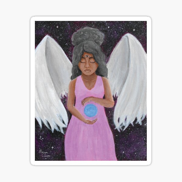 Angel of Clarity Sticker