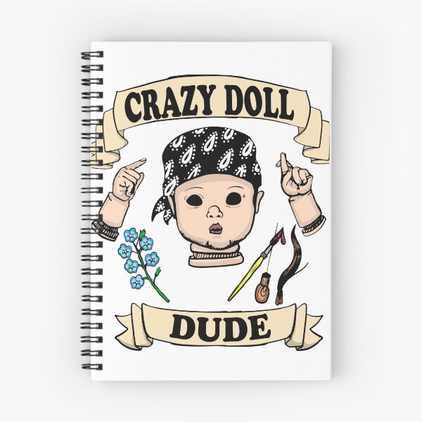 Item preview, Crazy doll dude (dark caucasian) designed and sold by CrazyDollLady.