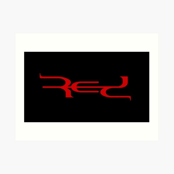 Red Band Logo Art Print