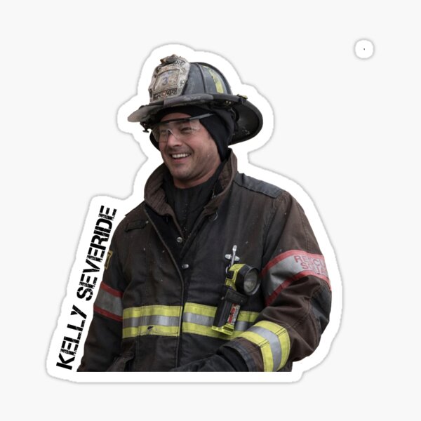 LT. SEVERIDE - CHICAGO FIRE - TAYLOR KINNEY Pegatina