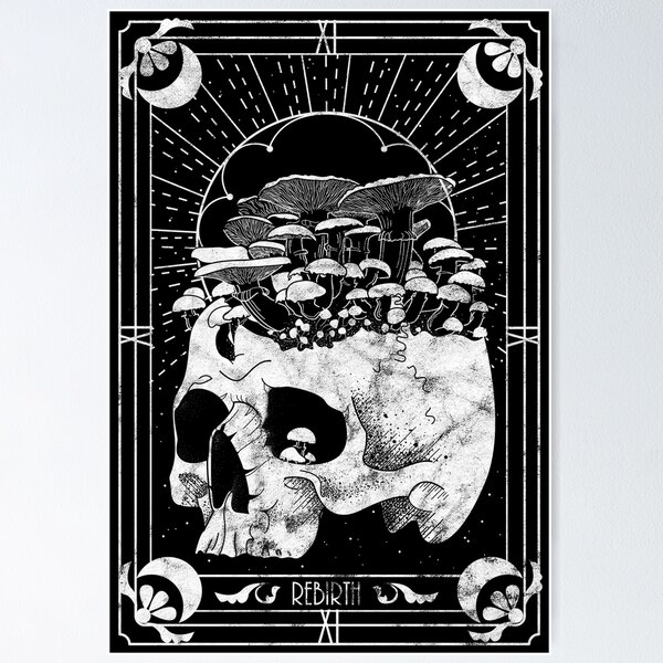 Item preview, Rebirth Tarot Card designed and sold by DoomandBloom.
