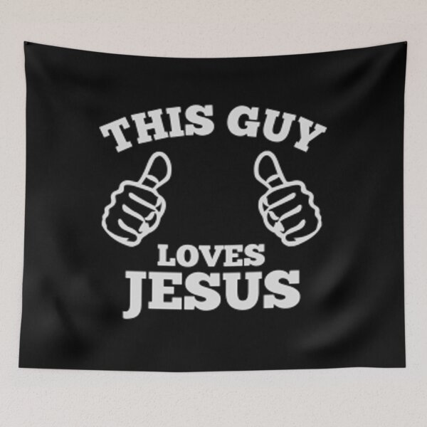Item preview, This guy loves Jesus designed and sold by joshuanaaa.