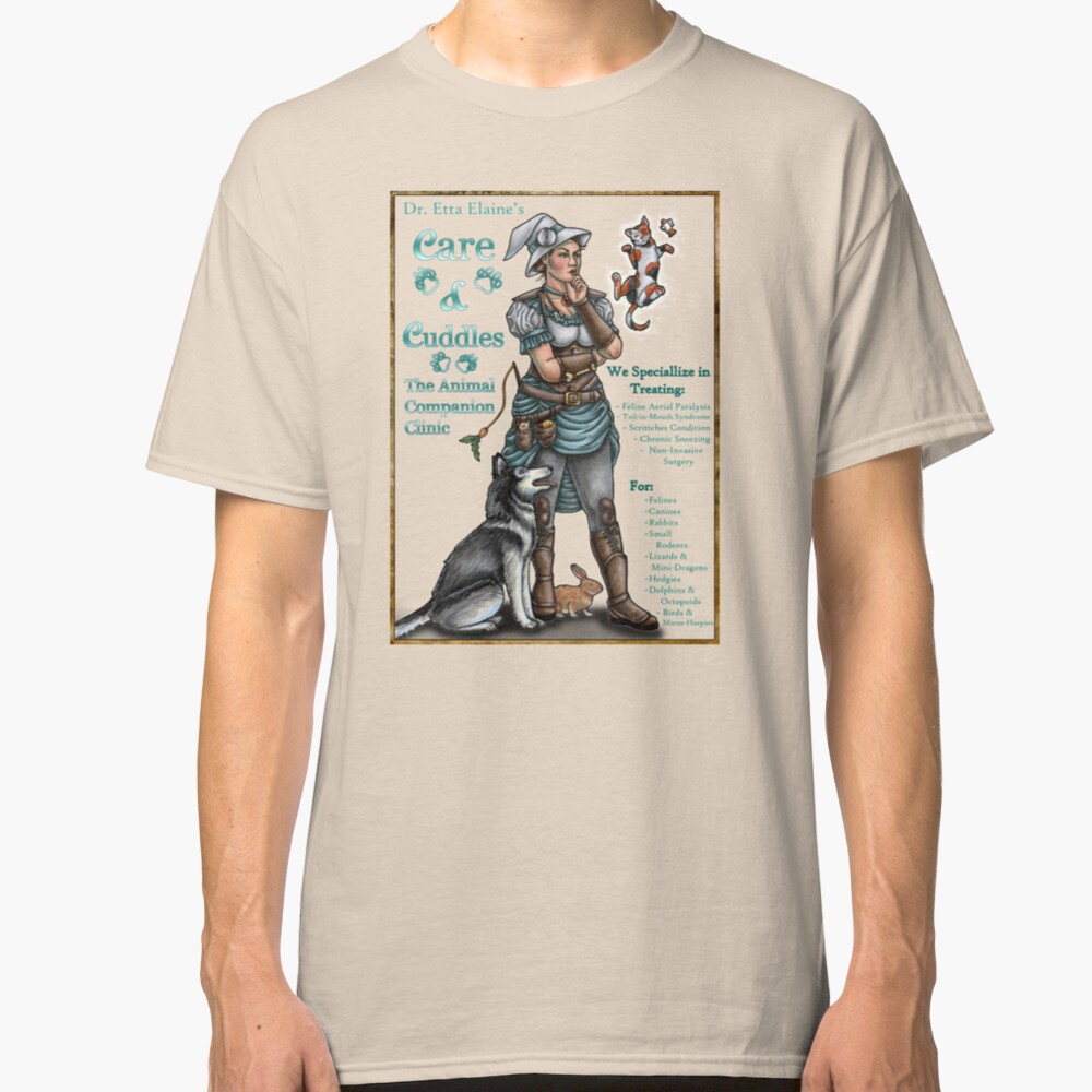 Etta's Animals by Bobbie Berendson W Classic T-Shirt