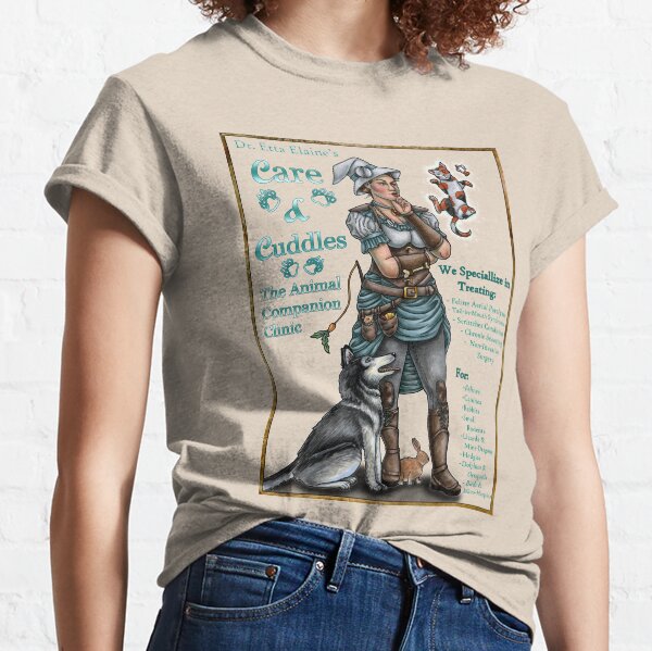 Etta's Animals by Bobbie Berendson W Classic T-Shirt
