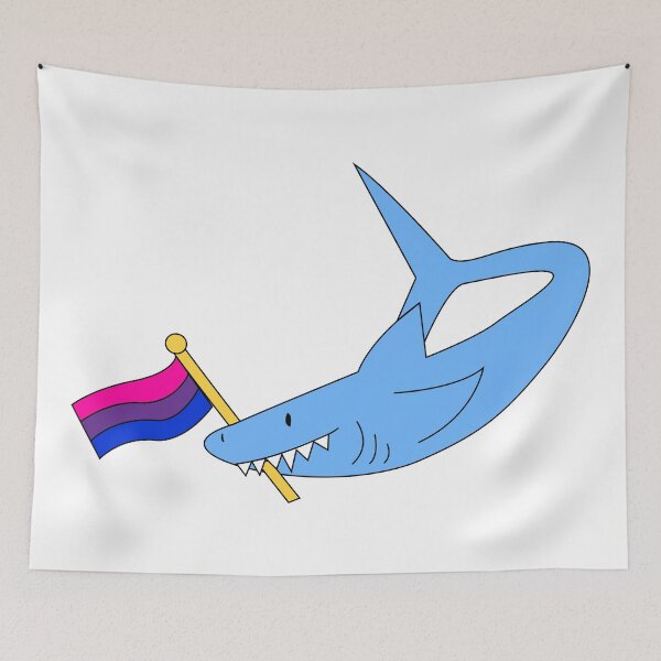Item preview, Sharks say Bi Rights designed and sold by JettaPilots.
