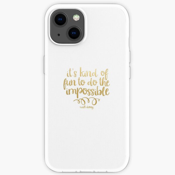 do the impossible iPhone Soft Case
