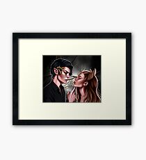 The Cruel Prince - Cardan and Jude Framed Print
