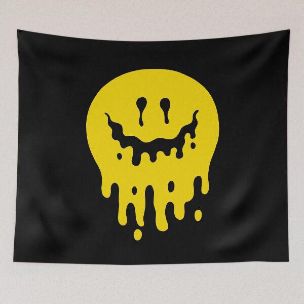 Item preview, Crazy Melting Smiley Emoji designed and sold by RAWWR.