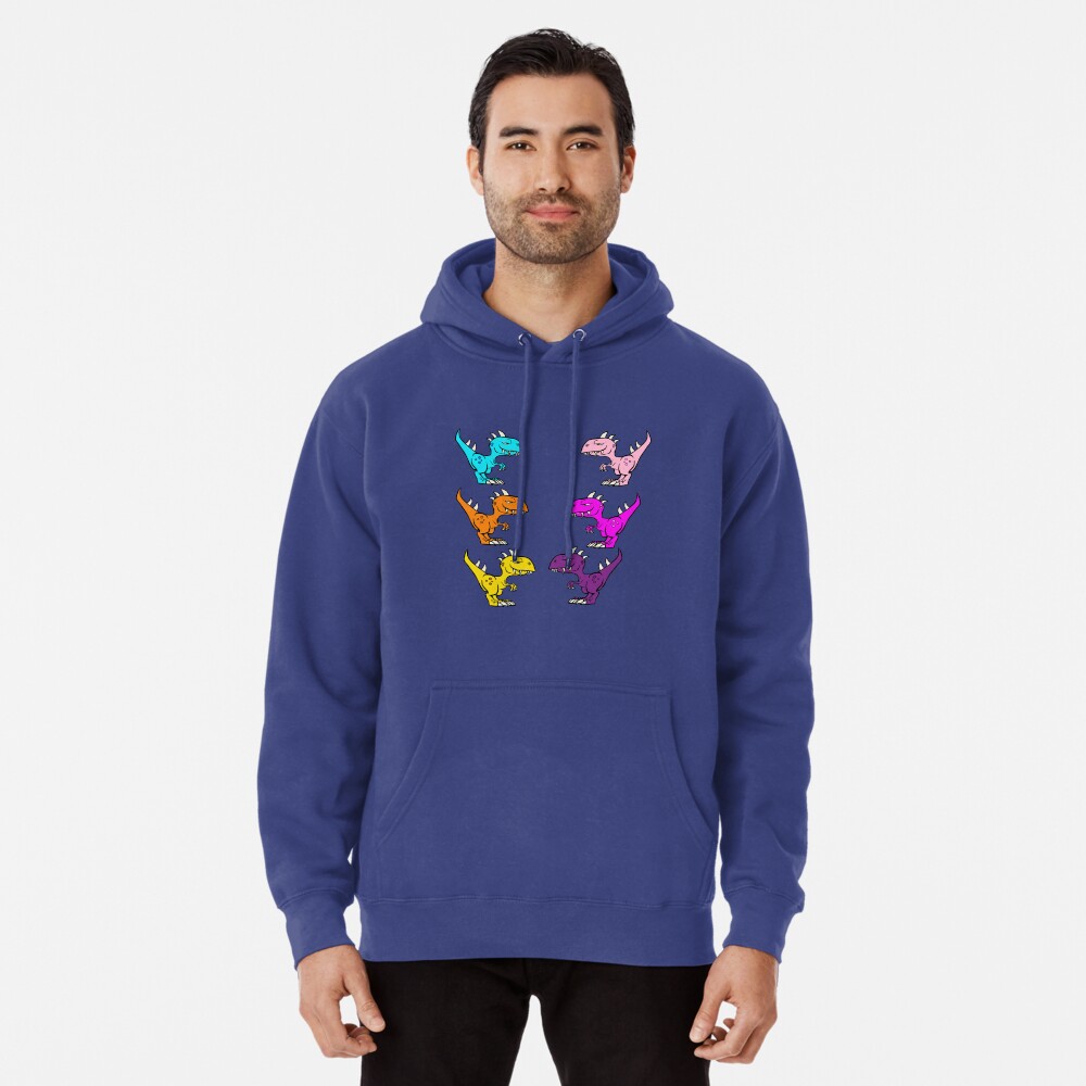 dinosaur hoodie with spikes adults