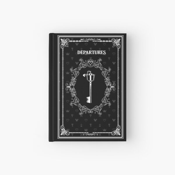 Departures - Book 1 - Kingdom Hearts - Black Hardcover Journal