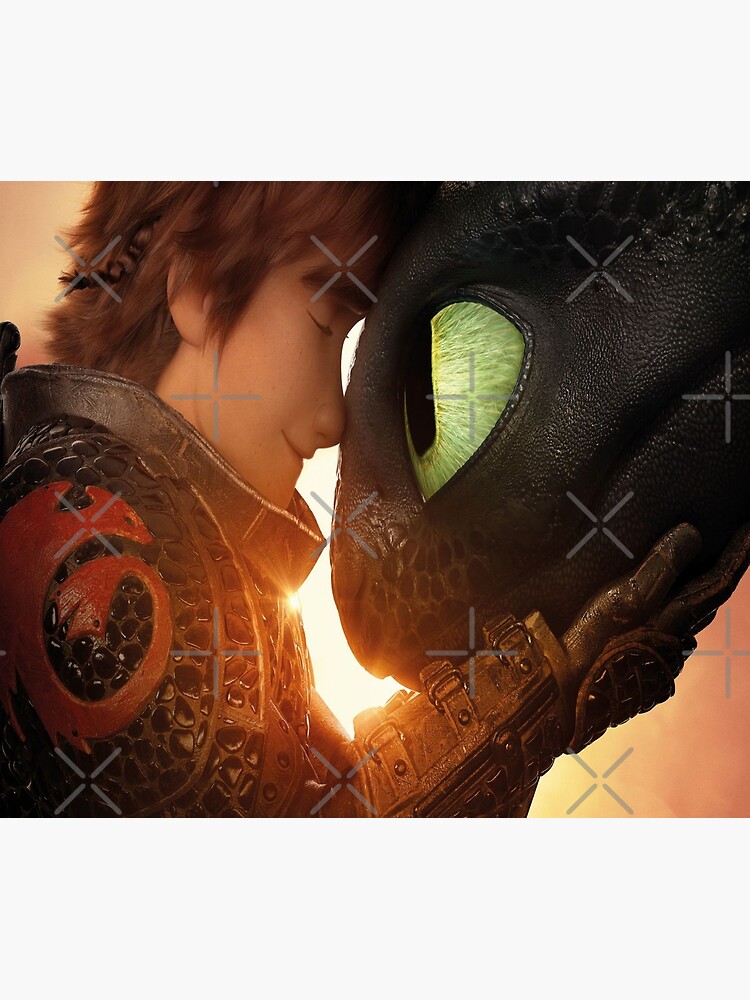 Tela decorativa for Sale con la obra «Cómo entrenar a tu dragón