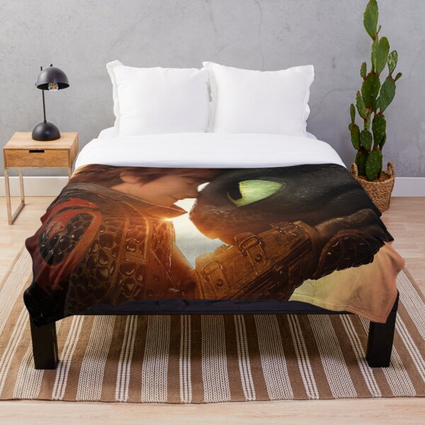 How to Train Your Dragon 3 Throw Blanket