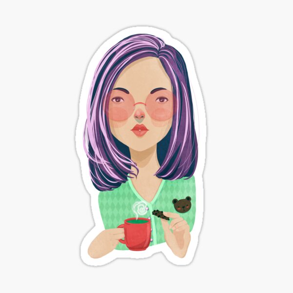 Tea & Cookies Sticker