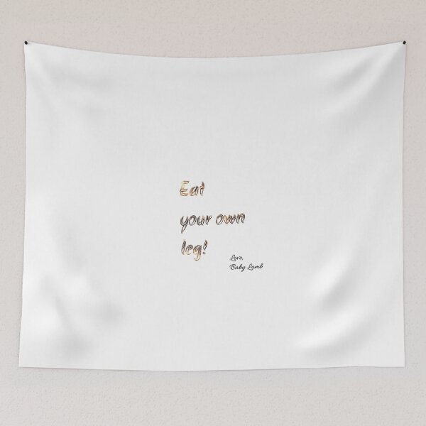 Item preview, Eat your own leg, Funny Animal Rights T-Shirt designed and sold by TheoryAvenue.