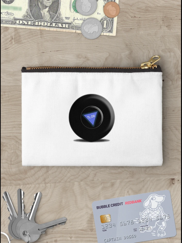 Thumbnail 3 of 4, Zipper Pouch, TL;DR designed and sold by RGGames.