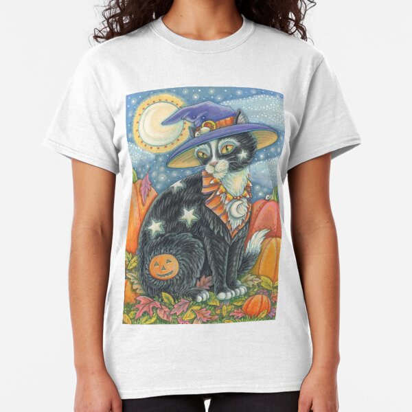 HOCUS POCUS BLACK CAT HALLOWEEN KITTY Classic T-Shirt