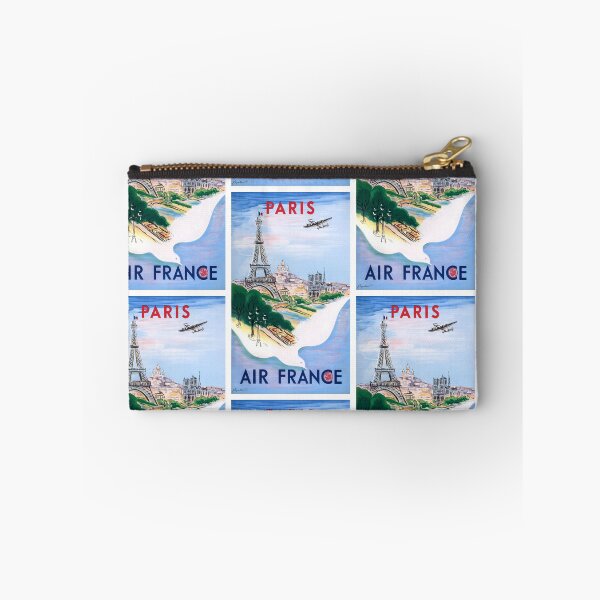 Aperçu de l'œuvre 1950 Air France Paris Poster de voyage créée et vendue par retrographics.