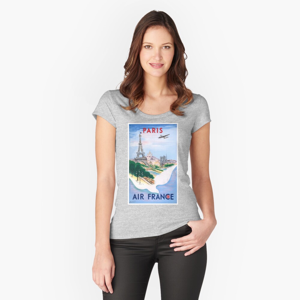 Item preview, Fitted Scoop T-Shirt designed and sold by retrographics.