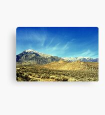 "Eastern Sierras" Canvas Print