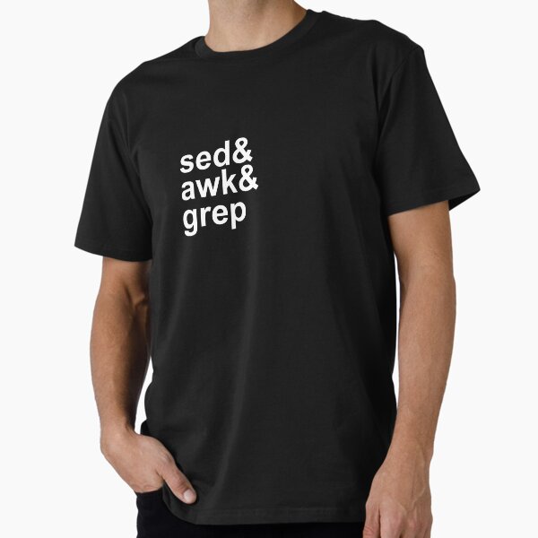 sed grep awk Premium T-Shirt