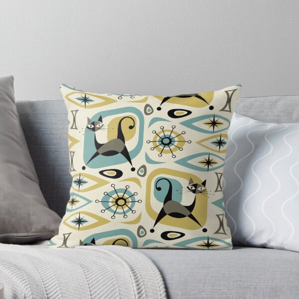 Item preview, Mid Century Cat Abstract designed and sold by studioxtine.