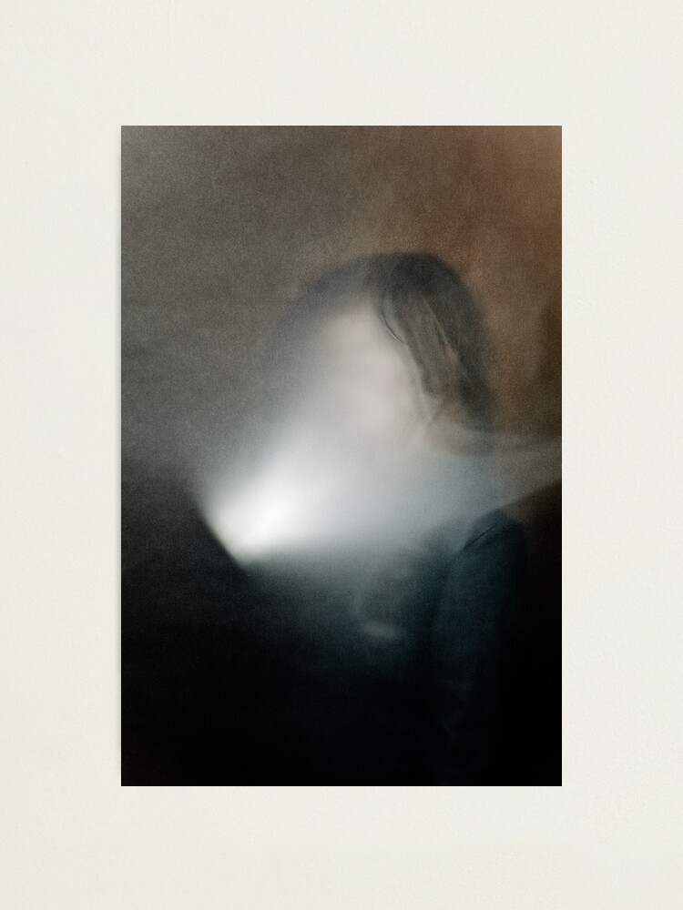 Alternate view of light in face Photographic Print
